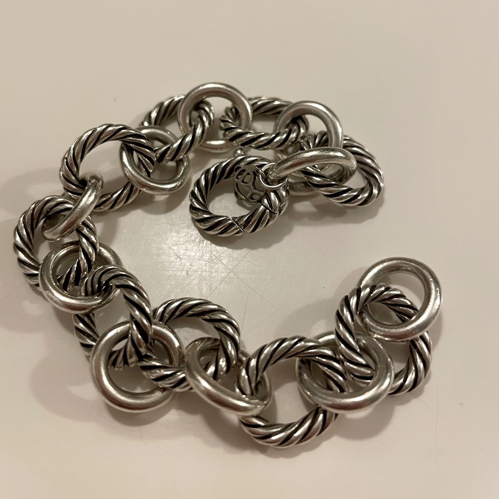 David Yurman Large Oval Link Bracelet